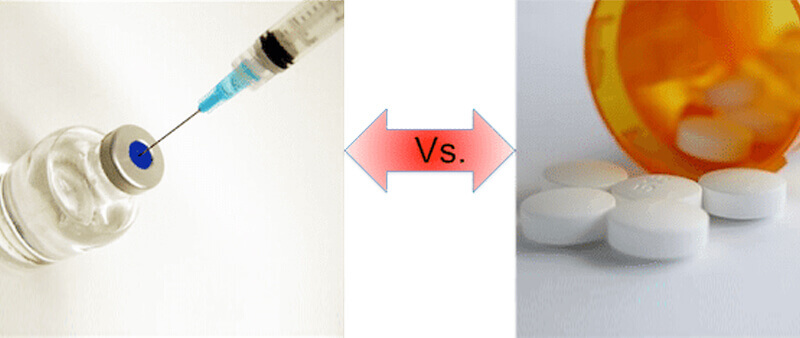 corticosteroids vs medication for mortons neuroma